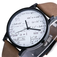 Load image into Gallery viewer, New Mathematical Men Watch Geometry Elements Student Watch Trends Couples Watches Fashion Personality Design Couples Watches
