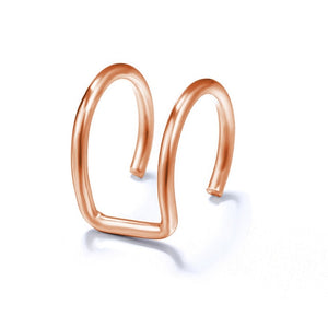1/5PCS Ear Cuffs 2020 Fashion Earrings No Piercing Fake Cartilage Earring Leaf Ear Cuff Clip Earrings for Women