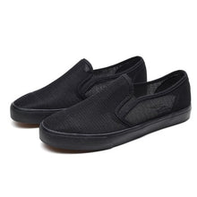 Load image into Gallery viewer, Mesh Breathable Man Shoes 2020 Summer Cool Comfortable Canvas Shoes Men Sneakers Mango Yellow Slip on Loafers 39-44 Gumshoe Male
