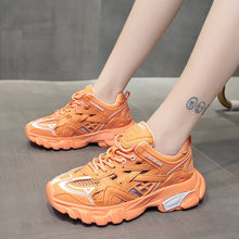 Load image into Gallery viewer, BLWBYL Chunky Sneakers Women 2020 Trendy Design Casual Shoes Pink Summer Chunky Shoe Height Increase Women's Sneakers

