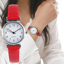 Load image into Gallery viewer, Classic Women's Casual Quartz Leather Band Strap Watch Round Analog Clock Wrist Watches
