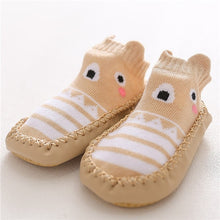 Load image into Gallery viewer, 2020 New born Baby Socks With Rubber Soles Infant Baby Girls Boys Shoes Spring Autumn Baby Floor Socks Anti Slip Soft Sole Sock
