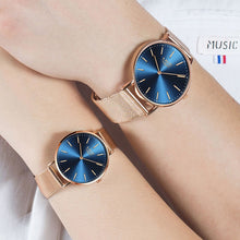 Load image into Gallery viewer, 2020 Couple Watches For Lovers LIGE Top Brand Luxury Quartz Clock Waterproof Wristwatch Fashion Casual Ladies Watch Couple Love
