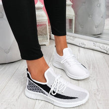 Load image into Gallery viewer, 2020 Women Vulcanized  Woman Mesh Sneakers Female Lace Up Shoes Women's Round Toe Low Heels Ladies Comfortable Casual Footwear

