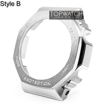 Load image into Gallery viewer, For GA2100 Watch Band Strap Bezel/Case 316L Stainless Steel Metal Steel Belt With Tools Wholesale Watchband GA-2100 GA2110
