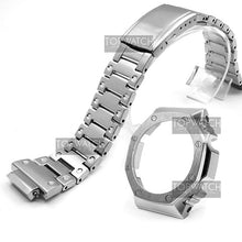 Load image into Gallery viewer, For GA2100 Watch Band Strap Bezel/Case 316L Stainless Steel Metal Steel Belt With Tools Wholesale Watchband GA-2100 GA2110
