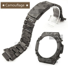 Load image into Gallery viewer, For GA2100 Watch Band Strap Bezel/Case 316L Stainless Steel Metal Steel Belt With Tools Wholesale Watchband GA-2100 GA2110

