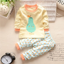 Load image into Gallery viewer, Autumn Winter 2020 Baby Boy Girls Clothes Cotton Girl Clothing Sets Cartoon Long-sleeved T-shirt+Pants Infant Clothes 2pcs Suit
