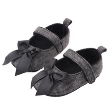 Load image into Gallery viewer, Emmababy Infant Baby Girl Shoes Bowknot Anti-Slip Soft Sole Hook First Walkers Toddler Infant Baby Girl Kids Shoes 0-18M 3 Color
