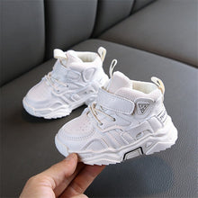 Load image into Gallery viewer, AOGT 2020 Autumn Baby Girl Boy Toddler Shoes Infant Casual Walkers Shoes Soft Bottom Comfortable Kid Sneakers Black White
