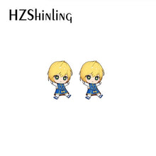 Load image into Gallery viewer, 2020 New Anime HunterXHunter GON·FREECSS Killua Zoldyck Kurapika Leorio Paladinight Acrylic Resin Epoxy Earrings
