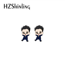 Load image into Gallery viewer, 2020 New Anime HunterXHunter GON·FREECSS Killua Zoldyck Kurapika Leorio Paladinight Acrylic Resin Epoxy Earrings
