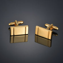 Load image into Gallery viewer, Light luxury shirt Cufflinks men's shirt cuffs nail French gold buttons custom wedding dress bridegroom suit sleeve
