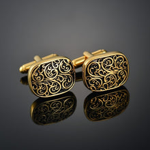 Load image into Gallery viewer, Light luxury shirt Cufflinks men's shirt cuffs nail French gold buttons custom wedding dress bridegroom suit sleeve
