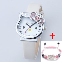Load image into Gallery viewer, High Quality Cartoon Cute Mesh Stainless Steel Band Quartz Watch Children Kids Girls Boys Casual Bracelet Wristwatch Relogio
