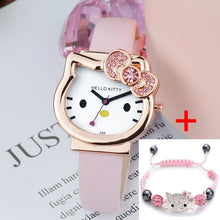 Load image into Gallery viewer, High Quality Cartoon Cute Mesh Stainless Steel Band Quartz Watch Children Kids Girls Boys Casual Bracelet Wristwatch Relogio
