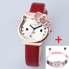 Load image into Gallery viewer, High Quality Cartoon Cute Mesh Stainless Steel Band Quartz Watch Children Kids Girls Boys Casual Bracelet Wristwatch Relogio
