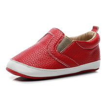 Load image into Gallery viewer, Leather baby boy shoes infant sneaker shoes newborn first walker soft soled toddler footwears for 0 -1year babiesобувь для малыш
