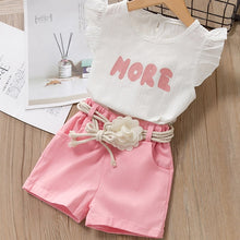 Load image into Gallery viewer, Bear Leader Girls Clothing Sets New Summer Sleeveless T-shirt+Print Bow Skirt 2Pcs for Kids Clothing Sets Baby Clothes Outfits
