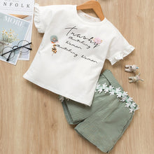 Load image into Gallery viewer, Bear Leader Girls Clothing Sets New Summer Sleeveless T-shirt+Print Bow Skirt 2Pcs for Kids Clothing Sets Baby Clothes Outfits
