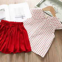 Load image into Gallery viewer, Bear Leader Girls Clothing Sets New Summer Sleeveless T-shirt+Print Bow Skirt 2Pcs for Kids Clothing Sets Baby Clothes Outfits

