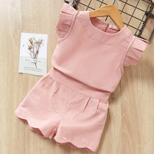 Load image into Gallery viewer, Bear Leader Girls Clothing Sets New Summer Sleeveless T-shirt+Print Bow Skirt 2Pcs for Kids Clothing Sets Baby Clothes Outfits
