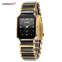 Load image into Gallery viewer, Longbo Brand Men Lady Comple Fashion Brief Casual Unique Quartz Ceramic Wrist Watches Luxury Watch Relogio Feminino Montre Femme
