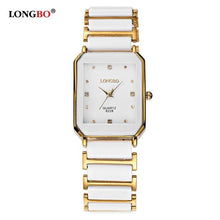 Load image into Gallery viewer, Longbo Brand Men Lady Comple Fashion Brief Casual Unique Quartz Ceramic Wrist Watches Luxury Watch Relogio Feminino Montre Femme
