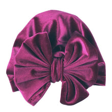 Load image into Gallery viewer, Autumn Winter Baby Girl Hat Big Bow Soft Cotton Wool Knitted Baby  Beanie Hat Kids Newbworn Bonnet Cap Beanies For Girls
