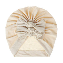 Load image into Gallery viewer, Autumn Winter Baby Girl Hat Big Bow Soft Cotton Wool Knitted Baby  Beanie Hat Kids Newbworn Bonnet Cap Beanies For Girls
