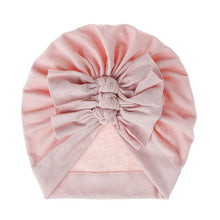 Load image into Gallery viewer, Autumn Winter Baby Girl Hat Big Bow Soft Cotton Wool Knitted Baby  Beanie Hat Kids Newbworn Bonnet Cap Beanies For Girls
