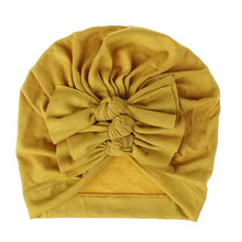 Load image into Gallery viewer, Autumn Winter Baby Girl Hat Big Bow Soft Cotton Wool Knitted Baby  Beanie Hat Kids Newbworn Bonnet Cap Beanies For Girls

