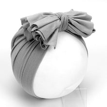 Load image into Gallery viewer, Autumn Winter Baby Girl Hat Big Bow Soft Cotton Wool Knitted Baby  Beanie Hat Kids Newbworn Bonnet Cap Beanies For Girls
