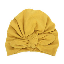 Load image into Gallery viewer, Autumn Winter Baby Girl Hat Big Bow Soft Cotton Wool Knitted Baby  Beanie Hat Kids Newbworn Bonnet Cap Beanies For Girls
