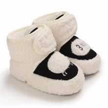 Load image into Gallery viewer, Baby Winter Warm First Walkers Cotton Baby Shoes Cute Infant Baby boys girls shoes soft sole indoor shoes for 0-18M

