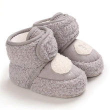 Load image into Gallery viewer, Baby Winter Warm First Walkers Cotton Baby Shoes Cute Infant Baby boys girls shoes soft sole indoor shoes for 0-18M
