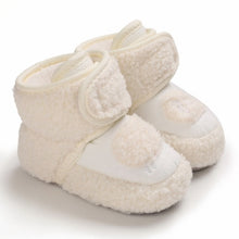 Load image into Gallery viewer, Baby Winter Warm First Walkers Cotton Baby Shoes Cute Infant Baby boys girls shoes soft sole indoor shoes for 0-18M
