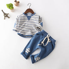 Load image into Gallery viewer, LZH Newborn Baby Clothes 2020 Autumn Winter Baby Boys Clothes Hoodies+Pant 2pcs Outfit Suit Costume Infant Clothing For Baby Set
