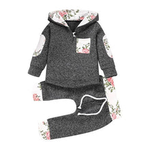 Load image into Gallery viewer, LZH Newborn Baby Clothes 2020 Autumn Winter Baby Boys Clothes Hoodies+Pant 2pcs Outfit Suit Costume Infant Clothing For Baby Set
