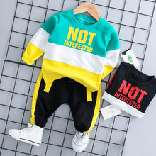 Load image into Gallery viewer, LZH Infant Clothing For Baby Girl Clothes Set 2020 Autumn Winter Newborn Baby Boys Clothes T-shirt+Pant Outfit Suit Baby Costume
