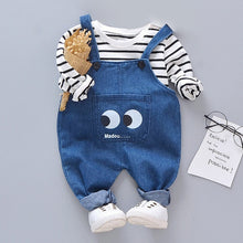 Load image into Gallery viewer, LZH Infant Clothing For Baby Girl Clothes Set 2020 Autumn Winter Newborn Baby Boys Clothes T-shirt+Pant Outfit Suit Baby Costume
