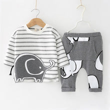 Load image into Gallery viewer, LZH Newborn Baby Girls Clothes 2020 Autumn Winter Baby Boys Clothes Set 2pcs Kids Outfits Infant Clothing For Baby Costume Suit
