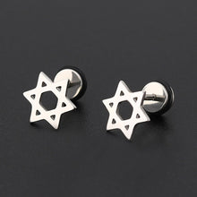 Load image into Gallery viewer, High Grade Stainless steel Stud Earrings Naruto Anime For Women Girls Fashion Geometric Ear Jewelry Birthday Gifts
