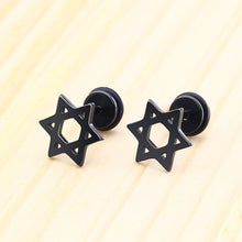 Load image into Gallery viewer, High Grade Stainless steel Stud Earrings Naruto Anime For Women Girls Fashion Geometric Ear Jewelry Birthday Gifts
