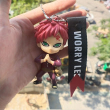 Load image into Gallery viewer, 2020 Hot Selling Naruto Sasuke Itachi Gaara Kakashi Keychains Exquisite Key Chain Pendant Fashion Gift Key Rings
