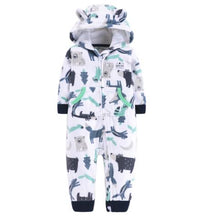 Load image into Gallery viewer, 2020 Newborn Baby Winter Hoodie Clothes boys Baby clothing Girl 9m-24m Boy Jumpsuit christmas baby Romper warm clothing for kids
