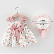 Load image into Gallery viewer, Melario Baby Girls Clothing 2020 Baby Girl Clothes Set Outfit Baby Boho Style Summer Beach Outfit Clothe Tops + Pants + Hat
