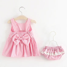 Load image into Gallery viewer, Melario Baby Girls Clothing 2020 Baby Girl Clothes Set Outfit Baby Boho Style Summer Beach Outfit Clothe Tops + Pants + Hat
