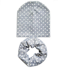 Load image into Gallery viewer, New Autumn Winter Baby Girls Hat Kids Boys Cap Cotton Toddlers Beanie Children Hat Scarf Collars,gorros infantiles invierno
