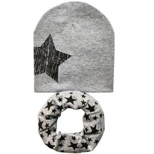 Load image into Gallery viewer, New Autumn Winter Baby Girls Hat Kids Boys Cap Cotton Toddlers Beanie Children Hat Scarf Collars,gorros infantiles invierno
